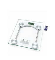 Dijital Cam Baskül Terazi 180 Kg LCD Ekran 30x30 cm Kare Cam Banyo Tartısı I11-025