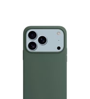 Apple iPhone 17 Pro Max Liquid Lansman Silikon Kılıf Haki