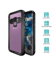 Samsung Galaxy S9 Uyumlu Kılıf 1-1 Su Geçirmez Kılıf (Siyah)