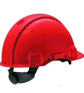 Peltor G3000 Ayarlı Kırmızı Baret