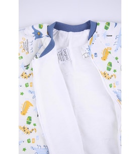 Begisa 2-8 Yaş Kalın Elyaf Dolgulu 2.5 Tog Premium Kalite Çocuk Uyku Tulumu 23504 (Mavi)