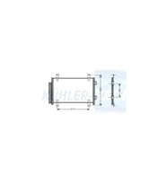 Fiat Ducato Peugeot Boxer Delphi Klima Radyatörü FR 1347842080:6455EC Delphi