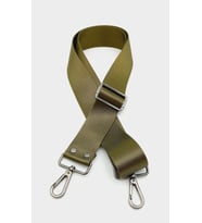 Angel Çanta Aksesuar Polyester Kolon 120X4 Cm Haki Yeşil Füme Metalli