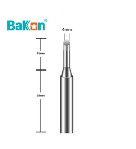 Bakon 600-4C Keski Yedek Havya Ucu ( 4mm ) ( BK90-60-863-881 Modelleriyle uyumlu ) 1 Adet Fiyatıdır