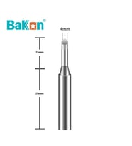 Bakon 600-4C Keski Yedek Havya Ucu ( 4mm ) ( BK90-60-863-881 Modelleriyle uyumlu ) 1 Adet Fiyatıdır
