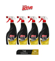 HYPER ACTIVE YAĞ ÇÖZÜCÜ SPREY 750 ML X 4 ADET