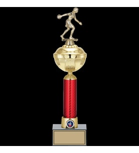 ODAK KUPA - Figürlü Kupalar - Bowling Kadın Figürlü Kupalar FG-053 A - 45 cm