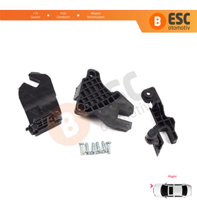 Audi A6 C7 4G Avant Sedan A6L Allroad Quattro S6 4G0998122A İçin Sağ Ön Far Ayak Tamir Seti