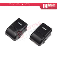 Land Rover Rang.e Rover Sport MK1 L320 2005-2009 İçin 2 Adet Cam Açma Düğmesi Plastik Kapağı YUD501570PVJ