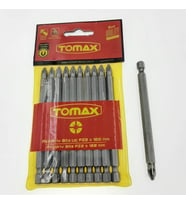 Tomax PZ2X100 Yıldız Manyetik Bits Uç Pozidriv 10 Adet