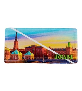 Ukrayna Temalı Plaka Magnet (Karışık)