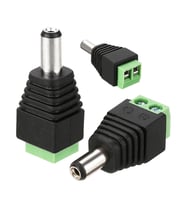 Powermaster 5.5x2.1 Mm Power Erkek Konnektör