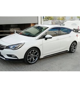 Opel Astra Uyumlu K 2015 - Marşpiyel, Sport, Sağ Sol Set, Ham Ürün, Vakum