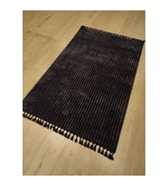 HALIMARKA SUFFY 5011 ANTRASİT YUMUŞAK DOKULU PELUŞ HALI 120X180 CM