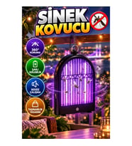 Şarj Edilebilir UV Sivrisinek Öldürücü Lamba – Sessiz, Taşınabilir, 360° Koruma