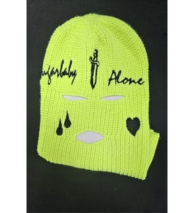 Dükkan Design Sugar Baby Alone Çimen Yeşili Kar Maskesi