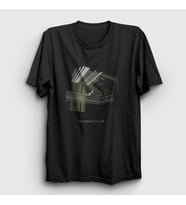 Presmono Unisex Siyah Tesseract Film interstellar T-Shirt 245768tt