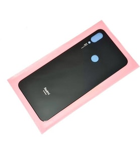 Redmi Note 7 Arka Pil Batarya Kapağı (Cam) Siyah
