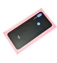 Redmi Note 7 Arka Pil Batarya Kapağı (Cam) Siyah