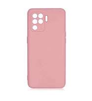 Coverzone Oppo Reno 5 Lite ?le Uyumlu K?l?f Z-Mara Lansman Vieri Tam Koruma Arka Kapak Kamera Koruma �?k?nt?l? P�r�zs�z Y�zey Pembe