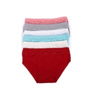 6 adet Kız Çocuk Dantelli Kız Bikini 408