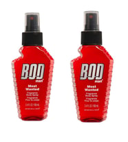 Bodman Most Wanted  Ferah ve Çekici Koku Erkek Vücut Spreyi -100 mL 2 Adet (Kırmızı)