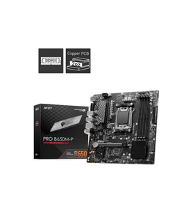 MSI PRO B650M-P DDR5 HDMI-DP PCIE 4.0 AM5 mATX