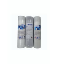 Nsf Onaylı Purefer Açık Kasa Su Arıtma Cihazlarına Uygun 3 lü Ön Filtre Set (çift Sedimentli )