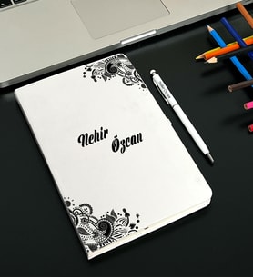 Kişiye Özel Deri Tasarım Defter TS29