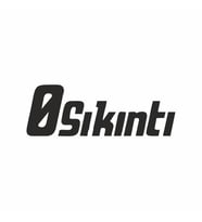 0 Sıkıntı Araba Sticker siyah 17x6 CM (Siyah)