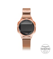 UPWATCH ICONIC ROSE GOLD SET WITH SWAN TOPAZ LOOP BAND