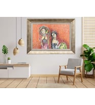 Gümüş Çerçeveli Tablo nb1312