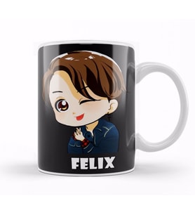 Stray Kids Felix Chibi Kupa Bardak Porselen