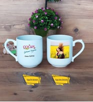 Çocuk Gelişim Uzmanı Kupa Bardak Oval Fotoğraflı Öğretmenler Günü Hediyesi