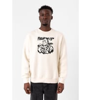 Friday The 13th Halloween Ekru Erkek 2ip Sweatshirt