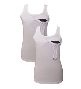 LuvmaBelly MYRA1503_1503 Emzirme atlet seti (Beyaz)