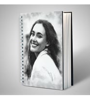 Karakalem Efektli İsme Özel Defter
