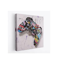 Joy Stick Graffiti Kanvas Duvar Tablosu Banksy Sokak Graffiti Posteri-5345