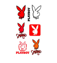 Playboy Çoklu Sticker Seti Renkli 1.Sınıf Kaliteli Baskı (496025069)