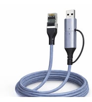 Usb 3.0 Type-C 2 In 1 Gigabit Ethernet Adapter ZR1159