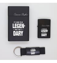 Kişiye Özel HIMYM Metal Sigara Kutusu, Zippo Çakmak ve Anahtarlık Seti