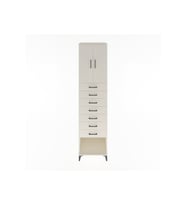 Hyperion Dolap 2 Raflı 7 Çekmeceli 2 Kapaklı 60x44x243 Aytaşı-Aytaşı