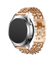 Samsung Galaxy Watch 46mm (22mm) Uyumlu KRD-17 Metal Kordon