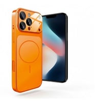 Coverzone iPhone 17 ile Uyumlu K?l?f MagSafe ile uyumlu Kablosuz ?arj Destekli Temperli Kamera Koruma Glass K?l?f � Parmak izi yapmayan Wireless Charging Kamera Koruyucu Darbe Emici Sert Kapak