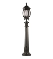 AVONNI BSU-68063-BSY-M1-B Siyah Boyalı Dış Mekan Aydınlatma E27 Aluminyum Polikarbon Cam 20cm