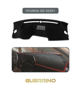 HYUNDAİ İ20 2020+TORPİDO KORUMA HALISI GRİ KENAR