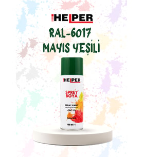 Helper RAL 6017 Mayıs Yeşili Akrilik Sprey Boya 400 ML