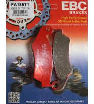 Yamaha Wr 450 F Ön Fren Balatası Ebc Fa185Tt Karbon Balata