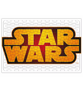 Star Wars Logo Beyaz Zemin Puzzle 240 Parça Yapboz