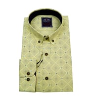 Erkek Slım Fit Gömlek Bgl-st00903 (Sarı)